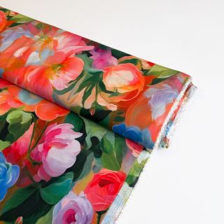 Viscose RADIANCE Flower design B digital print