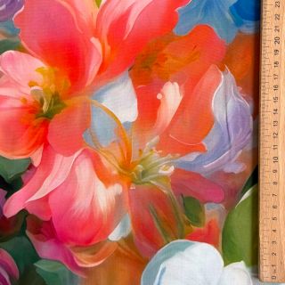 Viscose RADIANCE Flower design B digital print