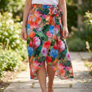 Viscose RADIANCE Flower design B digital print