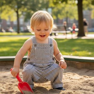 Double gauze/muslin YARN DYED Summer stripe navy