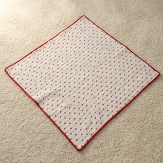 Double gauze/muslin STEPPED Heart