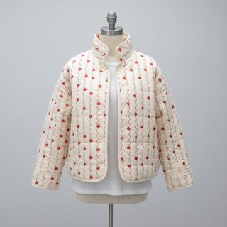 Double gauze/muslin STEPPED Heart