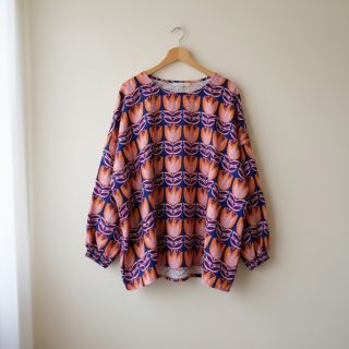 Viscose ECOVERO Flowers Celia cobalt