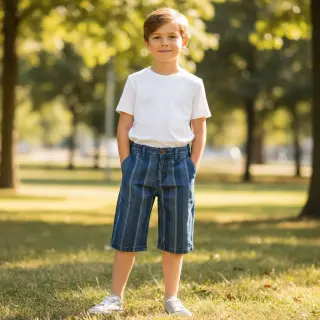 JEANS DENIM Stripe in stripe
