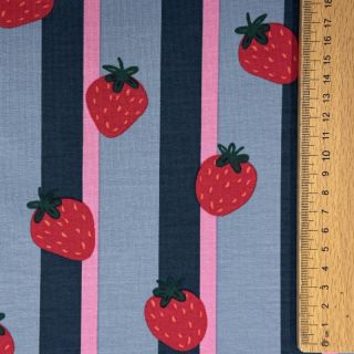 Jersey Fruits Strawberry petrol