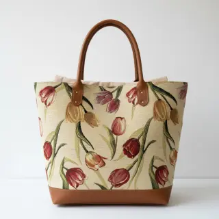 Decoration fabric GOBELIN premium Tulip Spring Classic