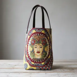 Decoration fabric GOBELIN PREMIUM Sicilian Art Tapestry PANEL