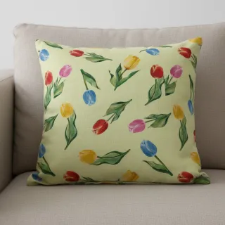 Decoration fabric Tulip Flower Field digital print