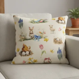 Decoration fabric Easter Garden Joy digital print