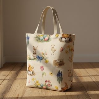 Decoration fabric Easter Garden Joy digital print