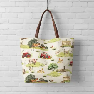Decoration fabric Cosy Farm Animals digital print