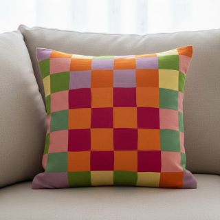 Decoration fabric Joyful Block Patch digital print