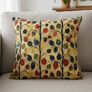 Decoration fabric GOBELIN premium Leaves Funky Arty
