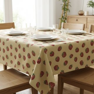 Decoration fabric GOBELIN premium Strawberry Sweet Joy