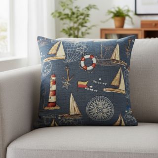 Decoration fabric GOBELIN premium Coast Lighthouse Sea