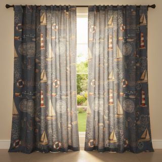 Decoration fabric GOBELIN premium Coast Lighthouse Sea