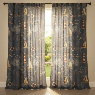 Decoration fabric GOBELIN premium Coast Lighthouse Sea