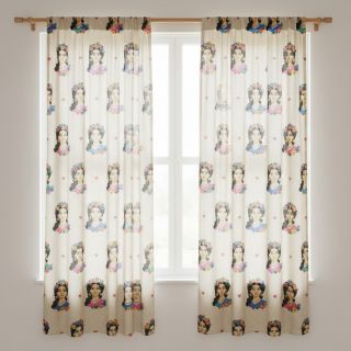 Decoration fabric Linenlook premium Viva Flower Girl