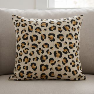 Decoration fabric Linenlook premium Leopard Animal Print
