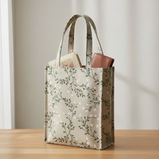 Decoration fabric Linenlook premium Flower Bell Garland