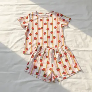 Jersey Fruits Strawberry white