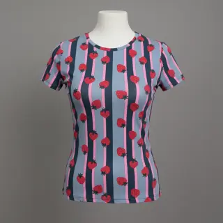 Jersey Fruits Strawberry petrol