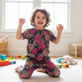 Jersey Flowers paradise digital print