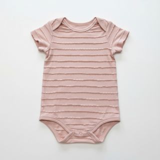 Jersey RUFFLES powder pink