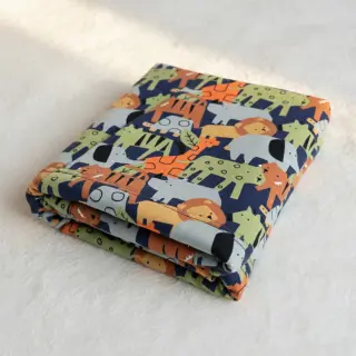 Sweat fabric Animaland navy