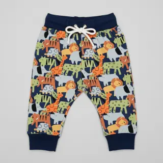 Sweat fabric Animaland navy