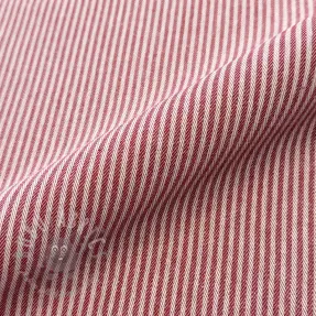Decoration fabric DOBBY Colored stripe cherry