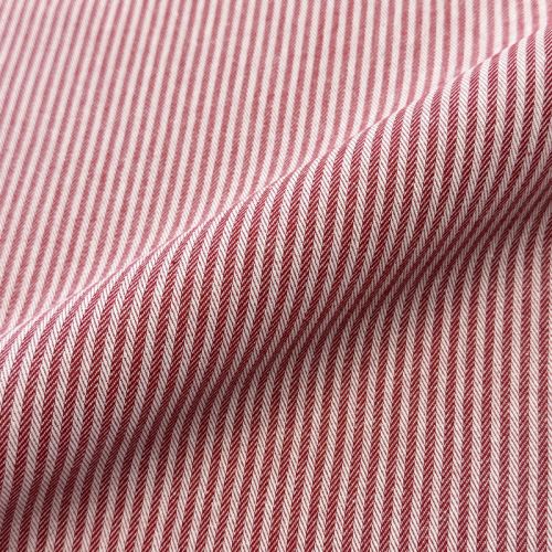 Decoration fabric DOBBY Colored stripe cherry