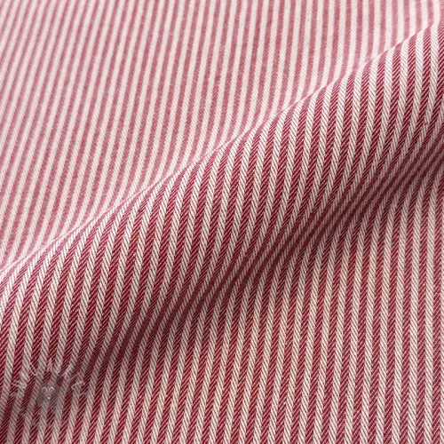 Decoration fabric DOBBY Colored stripe cherry