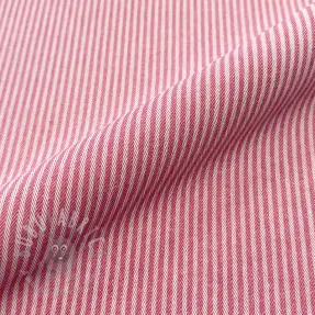 Decoration fabric DOBBY Colored stripe fuchsia