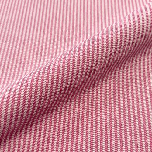Decoration fabric DOBBY Colored stripe fuchsia