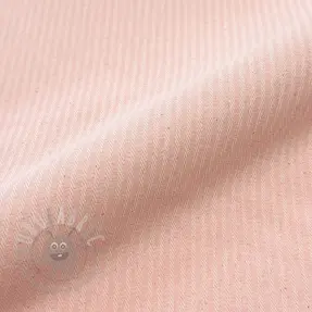 Decoration fabric DOBBY Colored stripe light pink