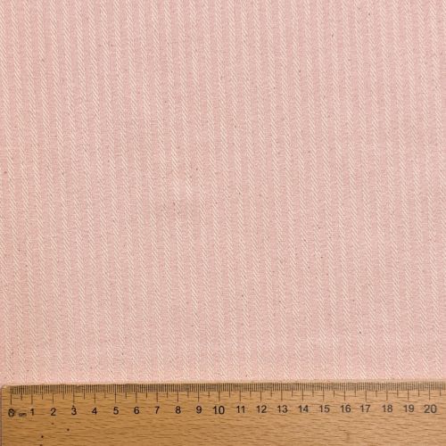 Decoration fabric DOBBY Colored stripe light pink