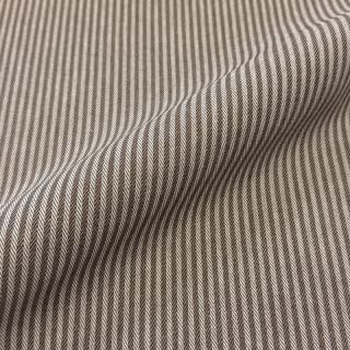 Decoration fabric DOBBY Colored stripe coffee