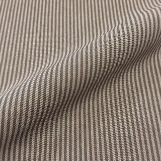 Decoration fabric DOBBY Colored stripe coffee
