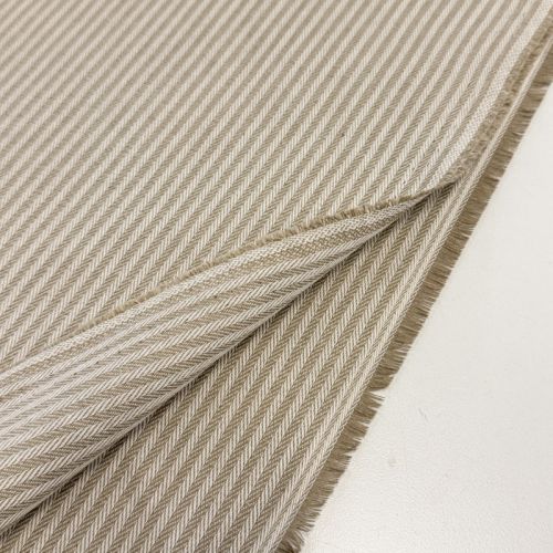 Decoration fabric DOBBY Colored stripe sand