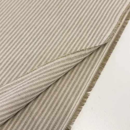 Decoration fabric DOBBY Colored stripe sand