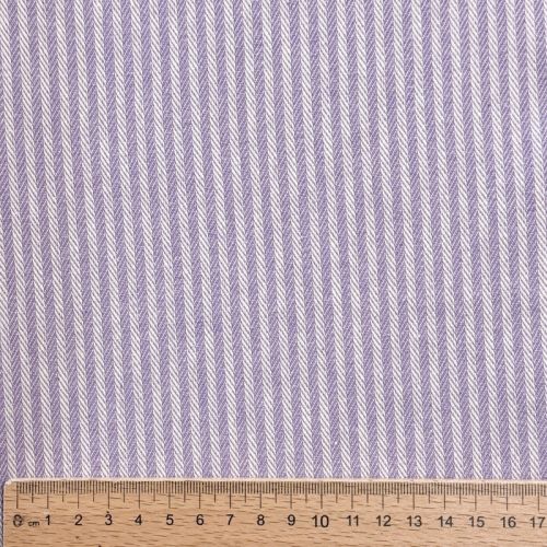 Decoration fabric DOBBY Colored stripe lavender