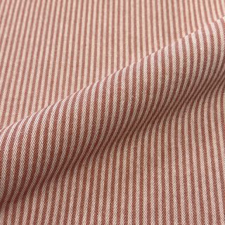 Decoration fabric DOBBY Colored stripe dark orange