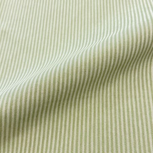 Decoration fabric DOBBY Colored stripe light green