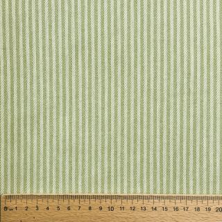 Decoration fabric DOBBY Colored stripe light green