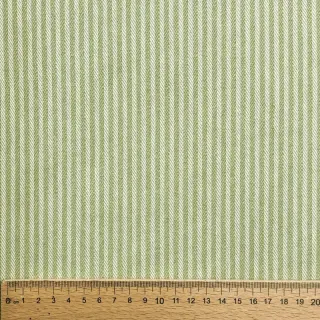 Decoration fabric DOBBY Colored stripe light green