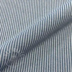 Decoration fabric DOBBY Colored stripe blue