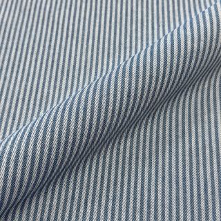 Decoration fabric DOBBY Colored stripe blue