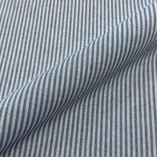 Decoration fabric DOBBY Colored stripe blue