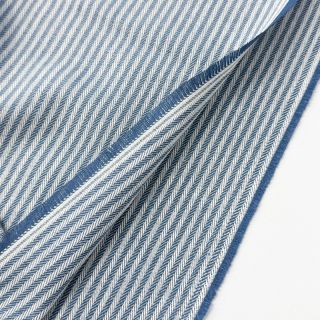 Decoration fabric DOBBY Colored stripe blue